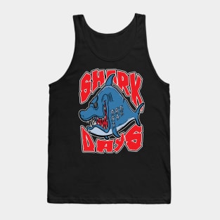 Pirate Shark Days Tank Top